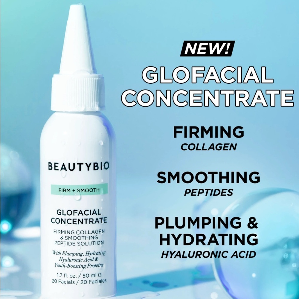 BeautBio GLOfacial Firming Collagen Concentrate and Smoothing Peptide Solution - Picture 3 of 9